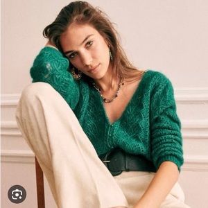 Sezane Alison Jumper Sweater Cardigan